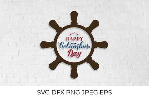 Happy Columbus Day SVG LaBelezoka 