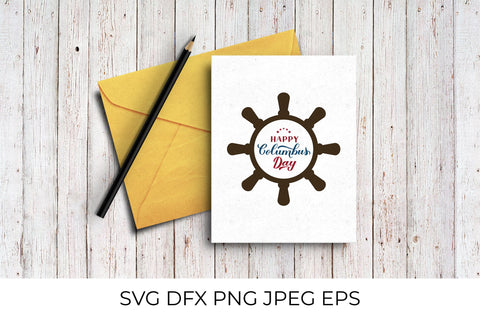 Happy Columbus Day SVG LaBelezoka 