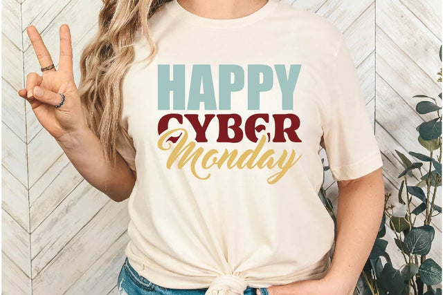 Happy Cyber Monday SVG Shahin alam 