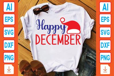 Happy December SVG Craftlabsvg24 