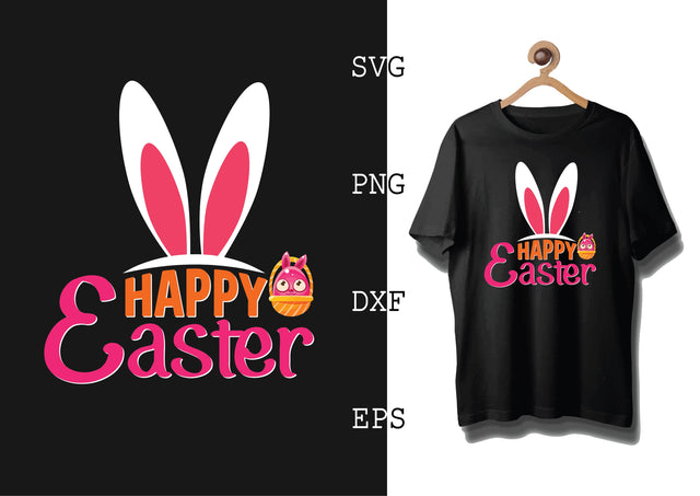HAPPY EASTER 2 Svg, Bunny Babe Easter Svg, Bunny Svg, Welcome Spring Svg SVG DesignTShirt 