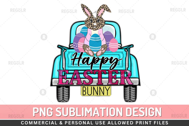 Happy easter bunny Sublimation PNG Sublimation Regulrcrative 