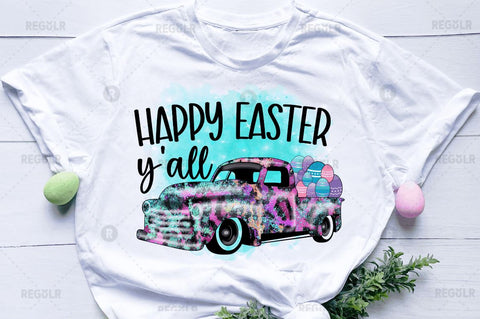 Happy easter bunny Sublimation PNG Sublimation Regulrcrative 