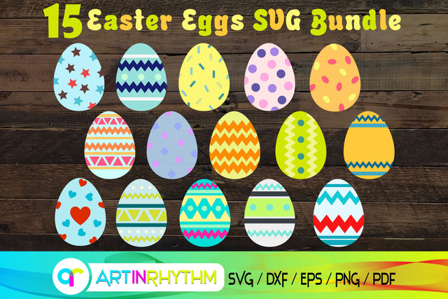 Happy Easter Day, Easter Eggs Svg Bundle, spring svg SVG Artinrhythm shop 