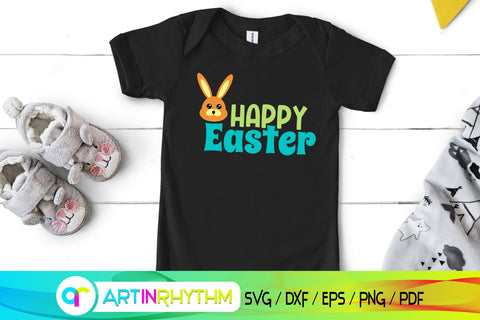 happy Easter day, egg svg, bunny svg, spring svg SVG Artinrhythm shop 