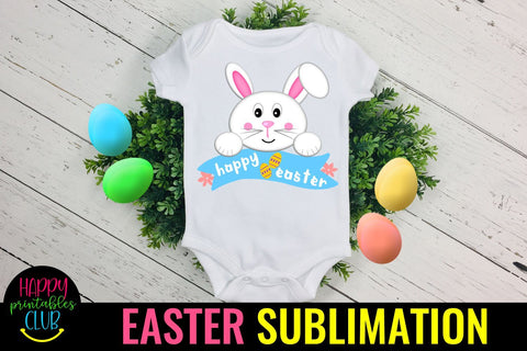 Happy Easter -Easter Sublimation PNG- Sublimation Easter png Sublimation Happy Printables Club 