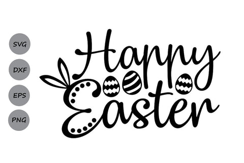 Happy Easter| Easter SVG Cutting Files SVG CosmosFineArt 