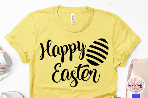 Happy easter – Easter SVG EPS DXF PNG SVG CoralCutsSVG 