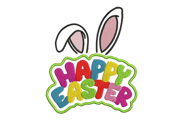 Happy Easter Embroidery Design, Holiday Embroidery Designs Embroidery/Applique DESIGNS NextEmbroidery 