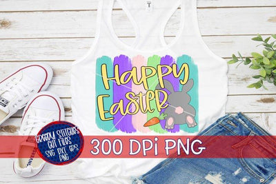Happy Easter PNG for Sublimation Sublimation Greedy Stitches 