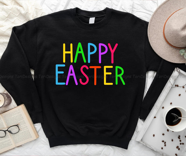 Happy Easter PNG sublimation design Sublimation ToriDesigns 