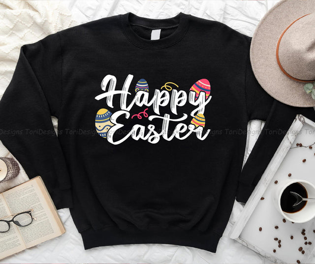 Happy Easter PNG sublimation design Sublimation ToriDesigns 