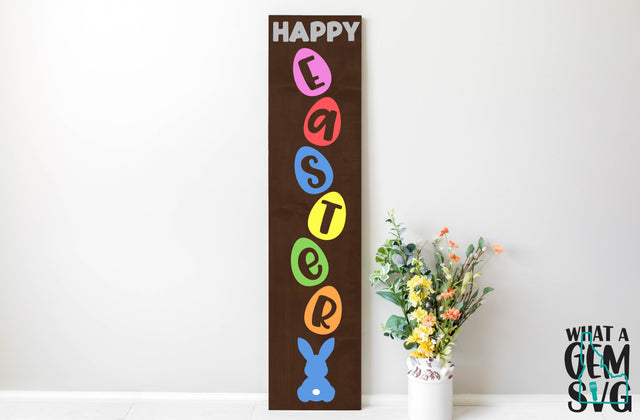Happy Easter Porch Sign SVG | Easter SVG | Easter Bunny SVG | Easter Porch Sign svg | Easter Welcome Sign svg | Spring svg | Easter Eggs svg SVG What A Gem SVG 