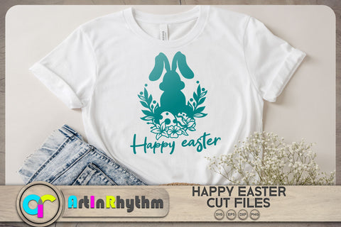 Happy Easter rabbit svg / Easter bunny svg SVG Artinrhythm shop 