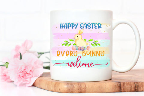 Happy Easter Sign Sublimation I Easter Sublimation I Easter Sublimation Happy Printables Club 