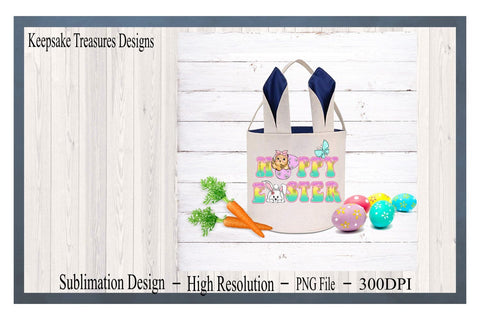 Happy Easter, Spring, PNG Sublimation Design, Rainbow Glitter Alphabet, Easter Clipart, Digital Download Sublimation Keepsake Treasures Designs LLC. 
