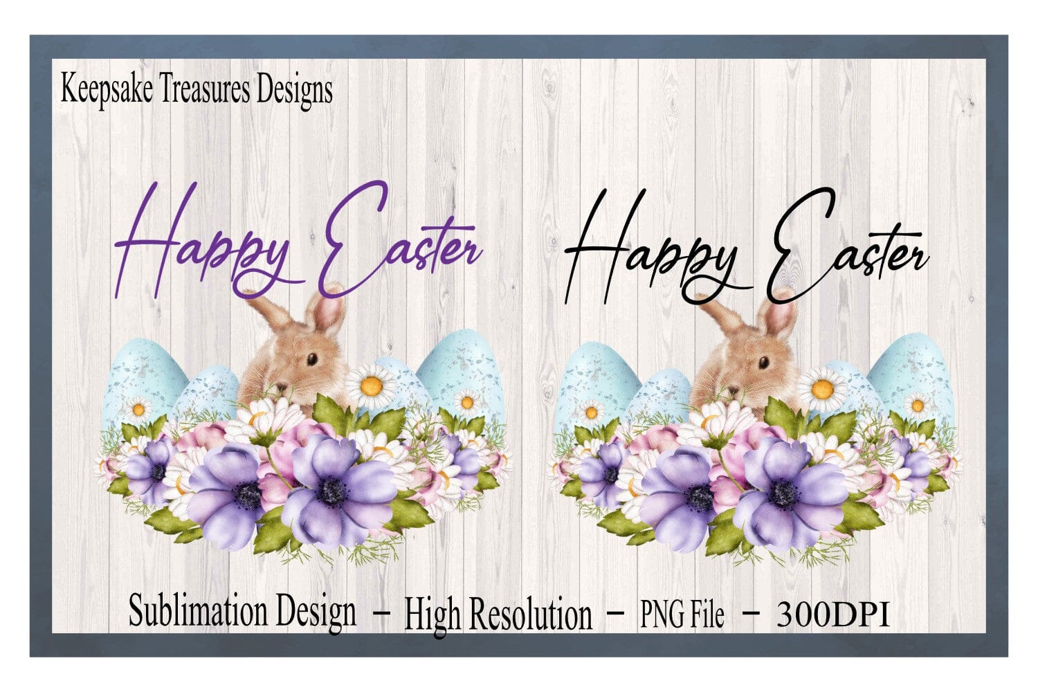 Easter Tumbler PNG Sublimation, Bunny Tumbler Png - So Fontsy