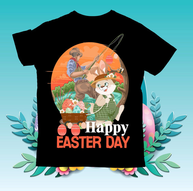 Happy Easter Sublimation Design, Happy Easter T-Shirt Design, Happy Easter Sublimation Design, Happy Easter Sublimation PNG , Easter Day Sublimation Bundle,Happy Easter Day Sublimation Bundle SVG BlackCatsMedia 