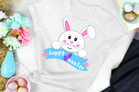 Happy Easter Sublimation I Easter Sublimation Design Sublimation Happy Printables Club 