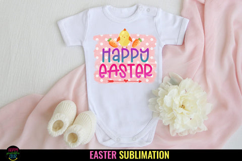 Happy Easter Sublimation I Easter Sublimation I Easter PNG Sublimation Happy Printables Club 