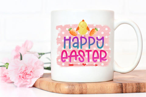 Happy Easter Sublimation I Easter Sublimation I Easter PNG Sublimation Happy Printables Club 