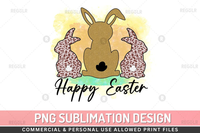 Happy easter Sublimation PNG Sublimation Regulrcrative 