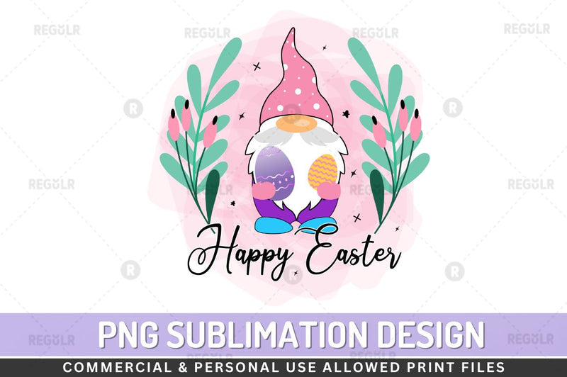 Happy easter Sublimation PNG Sublimation Regulrcrative 