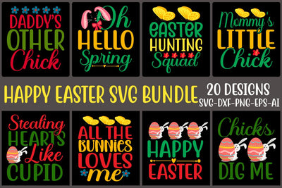 happy easter svg bundle SVG designmaster24 