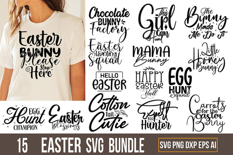 Happy Easter SVG Bundle SVG nirmal108roy 