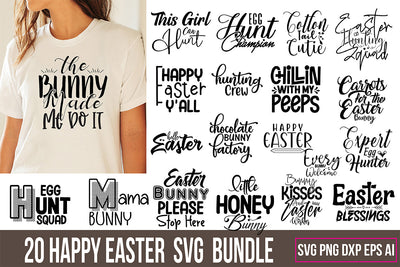 Happy Easter SVG Bundle SVG nirmal108roy 