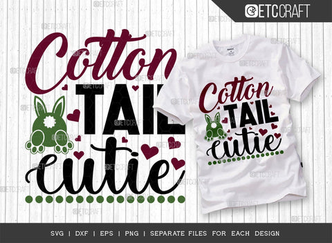 Happy Easter SVG Bundle Vol-09 | Follow The Bunny He | Shake Your Bunny Tail Svg | The Bunny Made Me Do It Svg | T-shirt Design SVG ETC Craft 