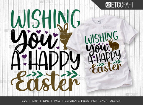 Happy Easter SVG Bundle Vol-10 | Im So Eggstra | Just A Little Eggstra Svg | The Easter Bunny Has Arrived Svg | Easter Svg | T-shirt Design SVG ETC Craft 