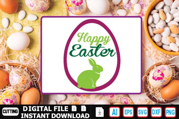 Happy Easter SVG Craftlabsvg24 