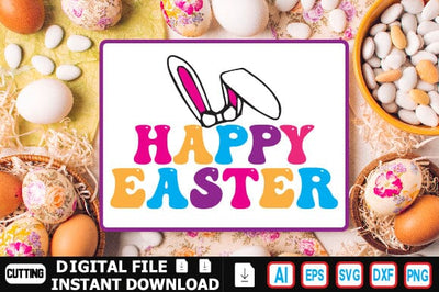 Happy Easter SVG Craftlabsvg24 