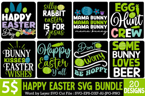 Happy Easter SVG Cut File, Happy Easter Sublimation PNG, Happy Easter Day Sublimation Bundle,Happy Easter Sublimation Design, Happy Easter Sublimation PNG , Easter Day Sublimation Bundle,Happy Easter Day Sublimation Bundle SVG BlackCatsMedia 
