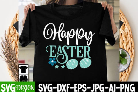 Happy Easter SVG Cut File, Happy Easter SVG Quotes, Happy Easter SVG Cut File, Happy Easter Sublimation PNG, Happy Easter Day Sublimation Bundle,Happy Easter Sublimation Design, Happy Easter Sublimation PNG SVG BlackCatsMedia 