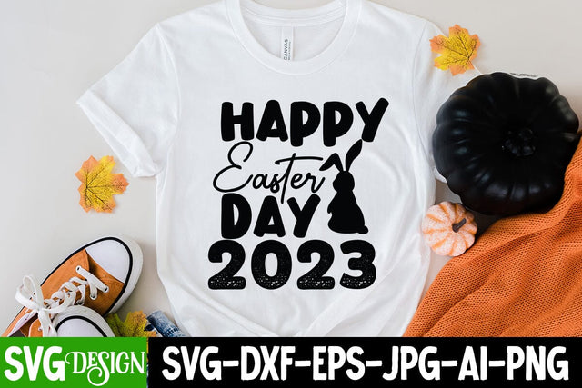 Happy Easter SVG Cut File, Happy Easter SVG Quotes SVG BlackCatsMedia 