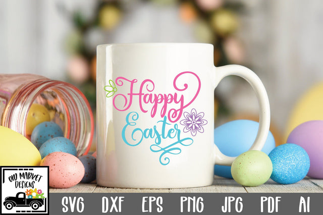Happy Easter SVG Cut File SVG Old Market 