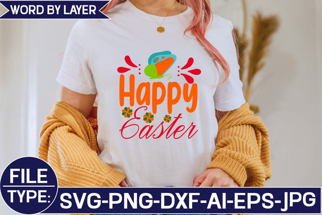 Happy Easter SVG Cut File SVG Studio Innate 