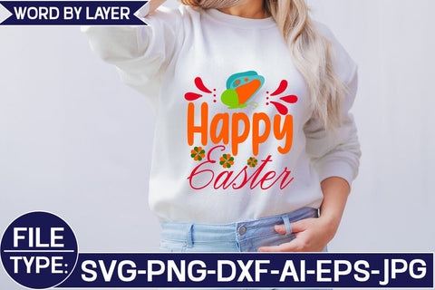 Happy Easter SVG Cut File SVG Studio Innate 