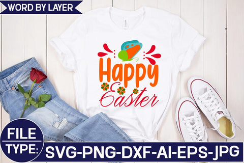 Happy Easter SVG Cut File SVG Studio Innate 