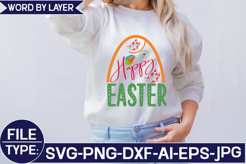 Happy Easter SVG Cut File SVG Studio Innate 