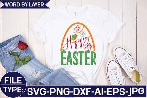 Happy Easter SVG Cut File SVG Studio Innate 