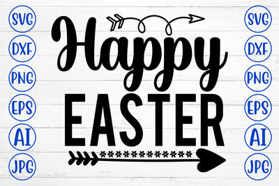 Happy Easter SVG Cut File SVG Syaman 