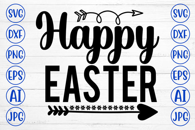 Happy Easter SVG Cut File SVG Syaman 