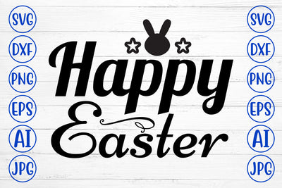 Happy Easter SVG Cut File SVG Syaman 