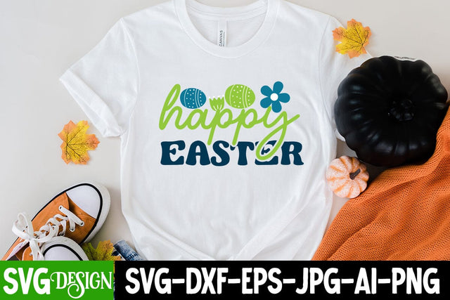 Happy Easter SVG Cut File,Happy Easter Sublimation Design, Happy easter Day SVG Cut File, Happy Easter SVG Cut File, Happy Easter SVG Quotes, Easter Egg Farmfresh SVG cut File SVG BlackCatsMedia 