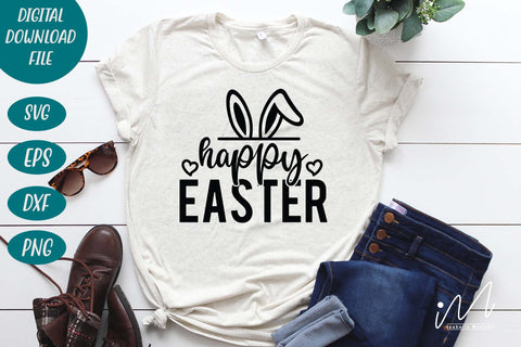 Happy Easter svg, Easter Day Svg, Easter Svg, Bunny Svg, Happy Easter Shirt svg, Easter Shirt Svg,family bunny svg, Funny Easter svg SVG Isabella Machell 
