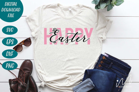 Happy Easter svg, Easter Day Svg, Easter Svg, Bunny Svg, Happy Easter Shirt svg, Easter Shirt Svg,family bunny svg, Funny Easter svg SVG Isabella Machell 