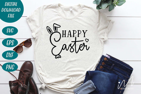 Happy Easter svg, Easter Day Svg, Easter Svg, Bunny Svg, Happy Easter Shirt svg, Easter Shirt Svg,family bunny svg, Funny Easter svg SVG Isabella Machell 